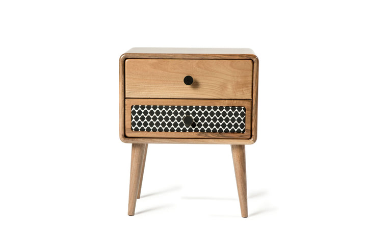 Wood Nightstand